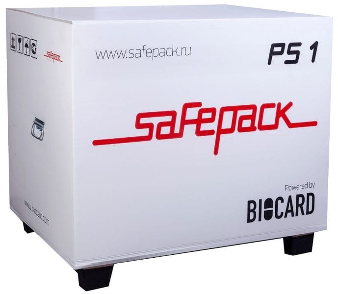 Термоконтейнер Biocard SafePack PS1 для хранения и перевозки медицинских, фармацевтических и температурных грузов