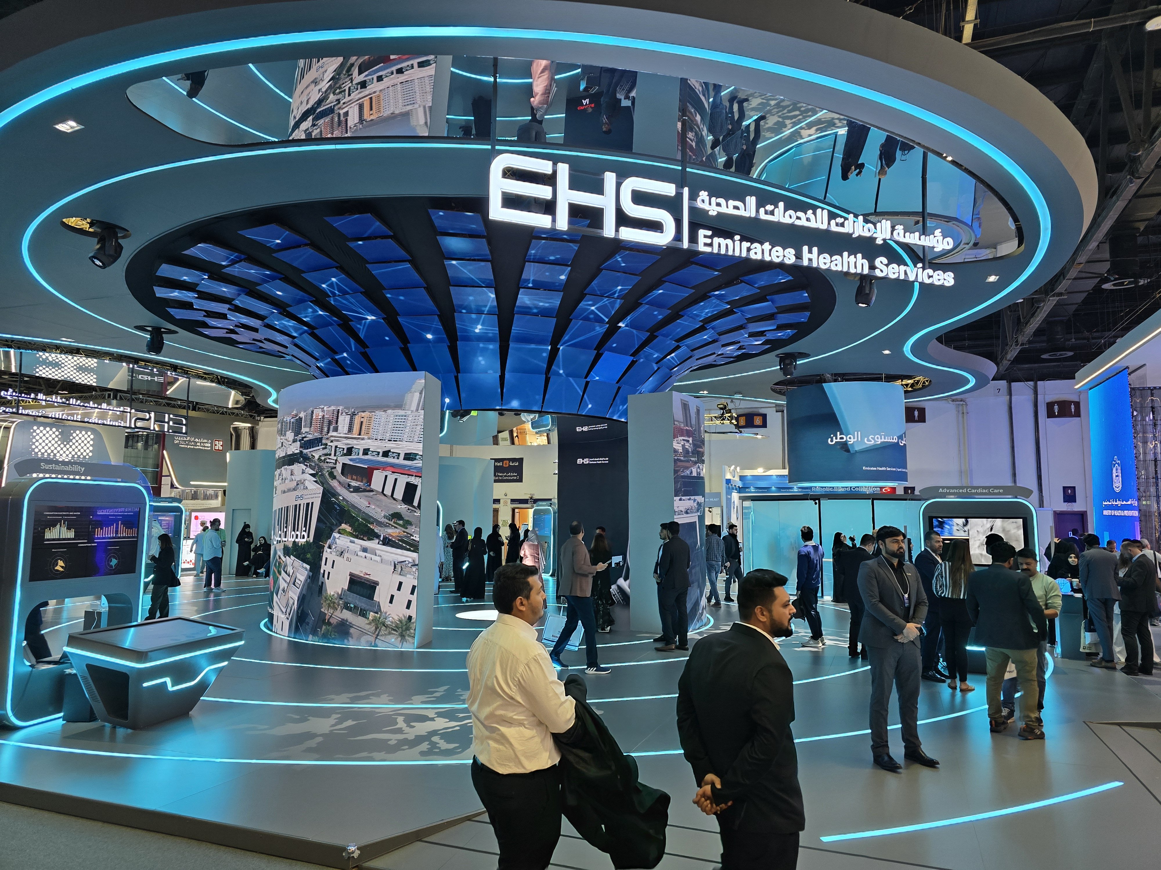 Команда логистической компании Biocard Logistics на выставке Arab Health, посвященной медицинской логистике
