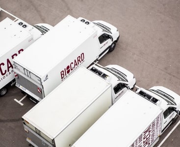 Фуры Biocard везут препараты в Хабаровск. Biocard - перевозки термозависимых грузов с температурным режимом по РФ 