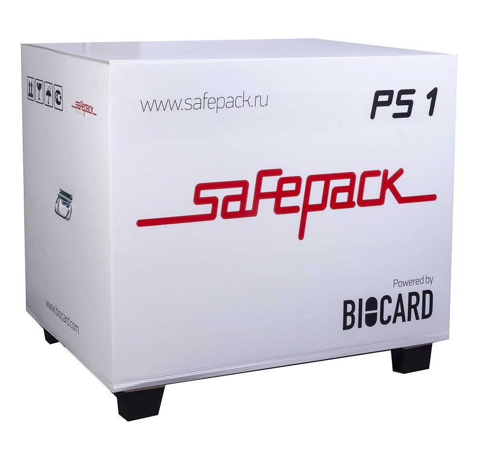 Термоконтейнер SafePack собственного производства BIOCARD
